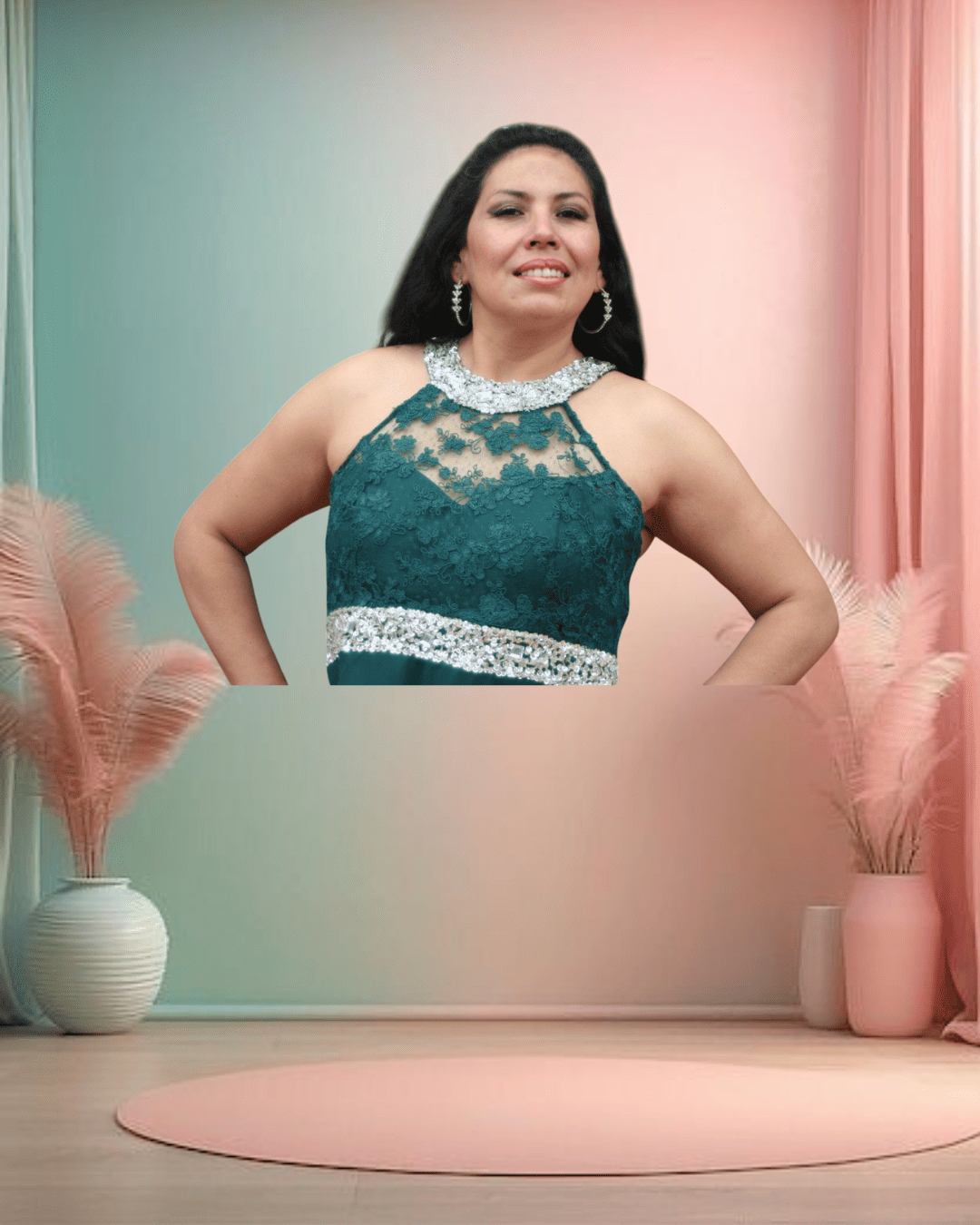 Vestido de fiesta largo