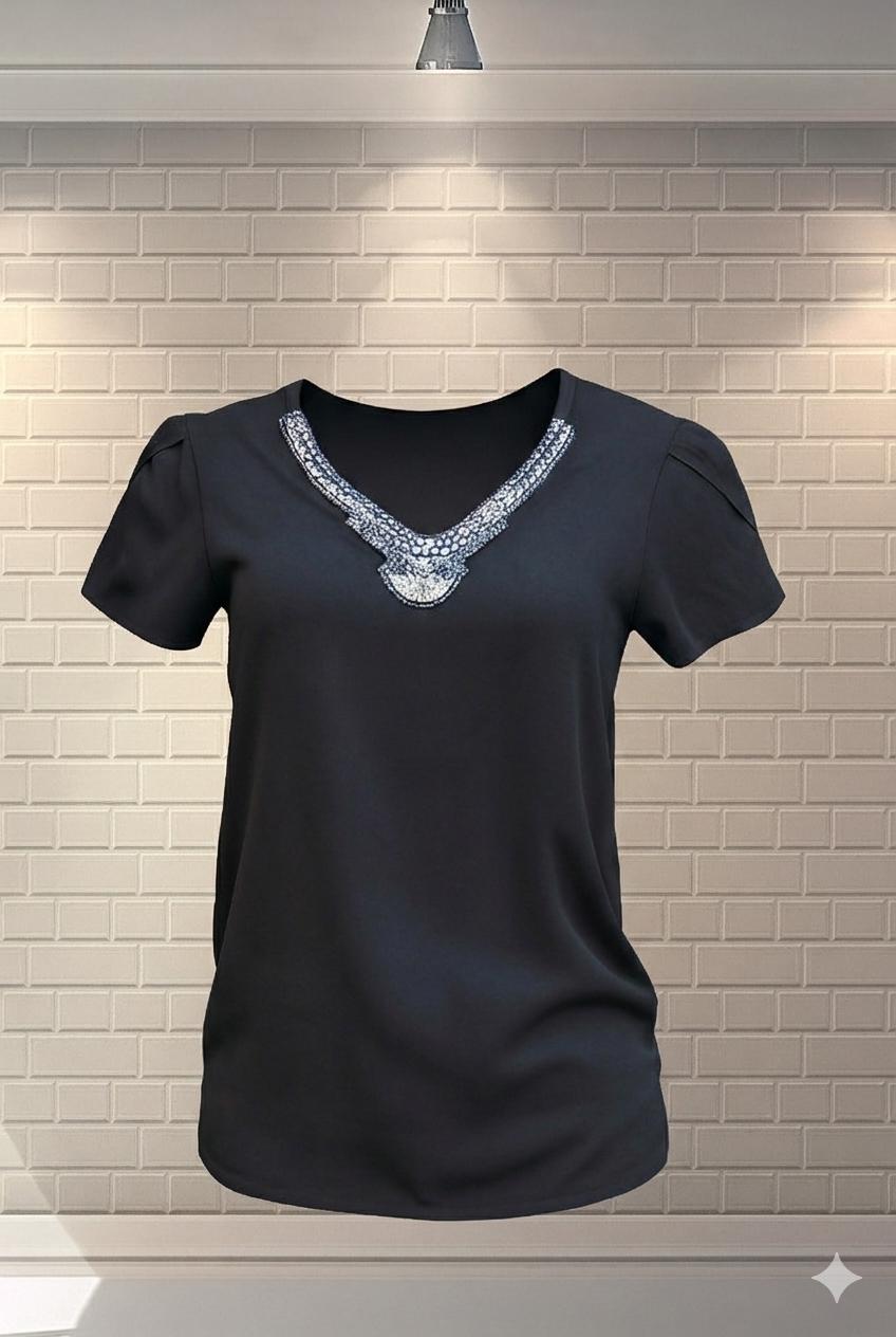 Blusa de gasa premium