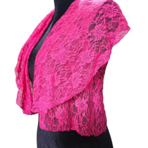 Capa o Tapado de Fiesta Fucsia