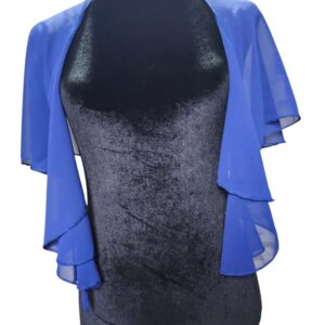 Capa o Tapado de Fiesta azul
