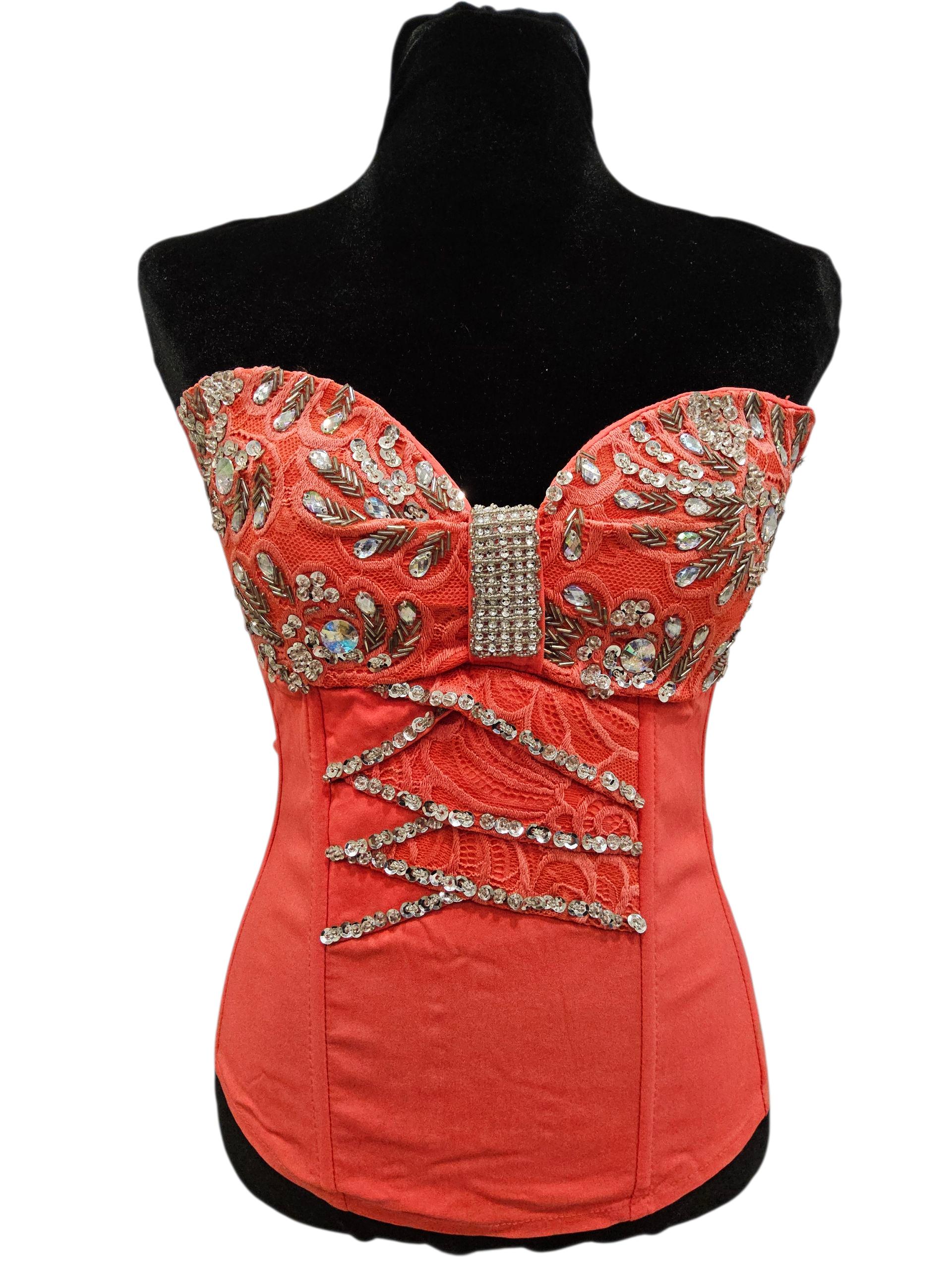 Corset de fiesta straple