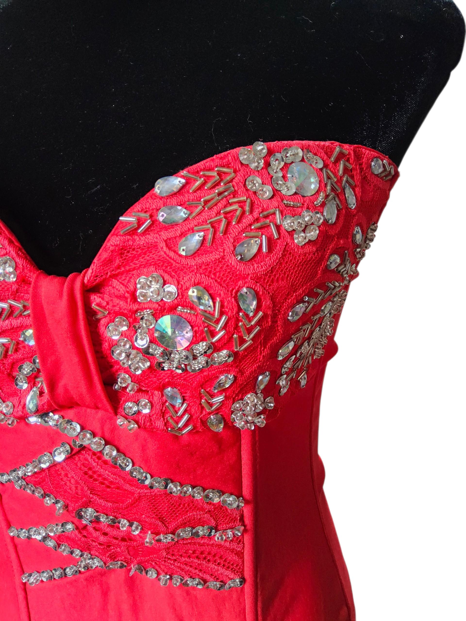Corset de fiesta straple